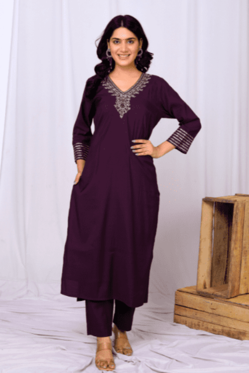 Glimmering Elegance Kurti Set